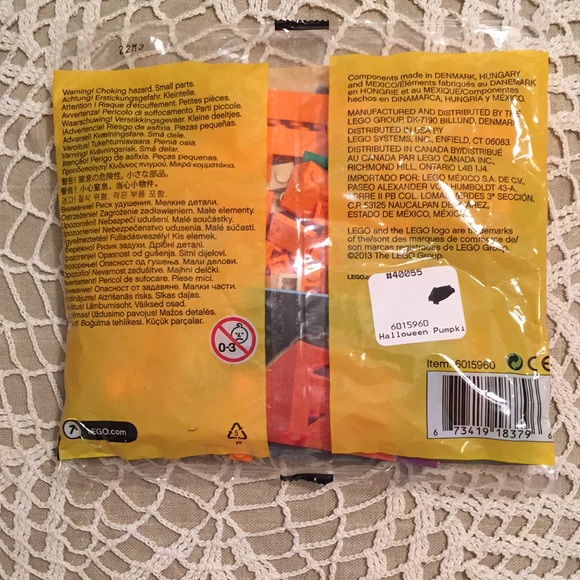 Lego Halloween Pumpkin Kit Unopened Retired - Picture 4 of 5